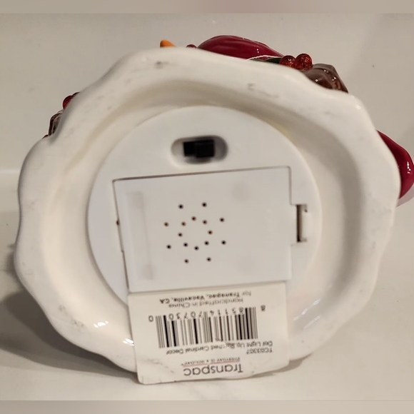 Transpac Dol Perched Red Cardinal Battery Operated‎ Holiday Christmas Decor NWT - Picture 11 of 11